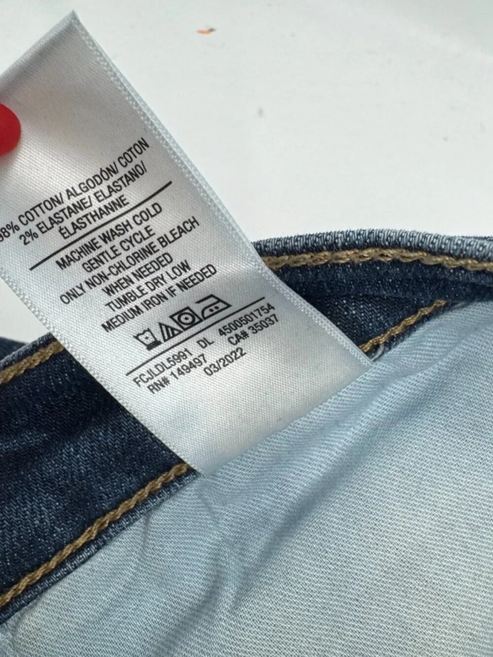 Favorite Daughter The Valentina Super High Rise Cigarette Ankle Jeans Size 27